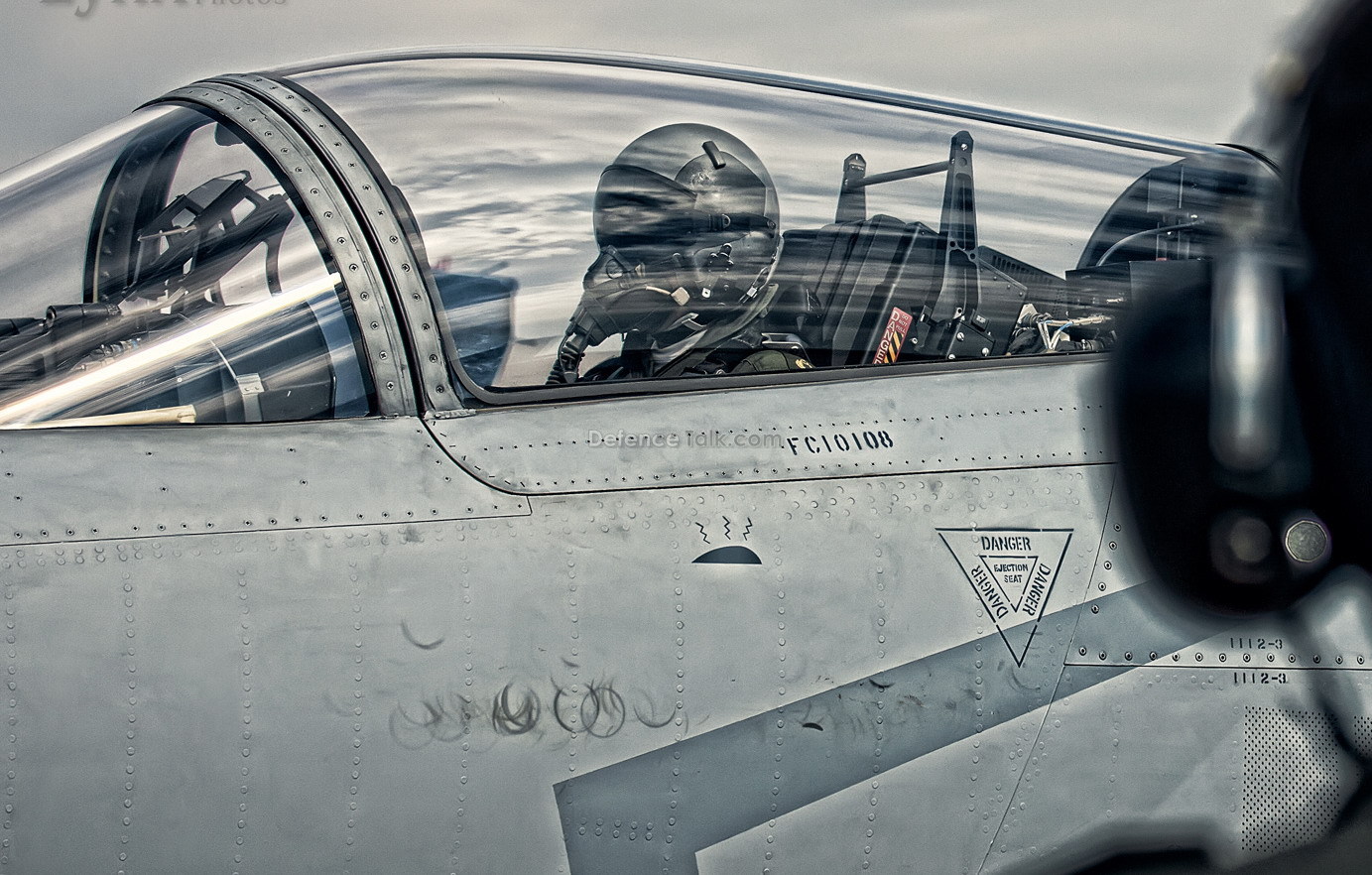 JF-17 fighter aircraft canopy