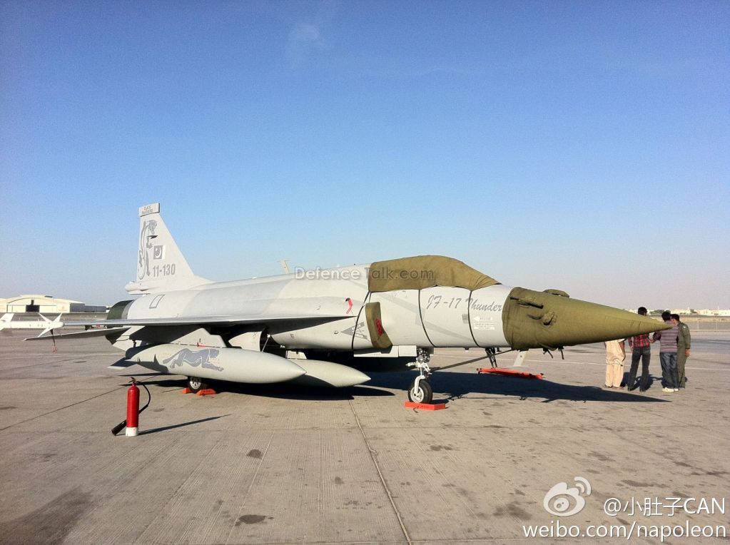 JF-17 Fighter at Dubai Air Show 2011