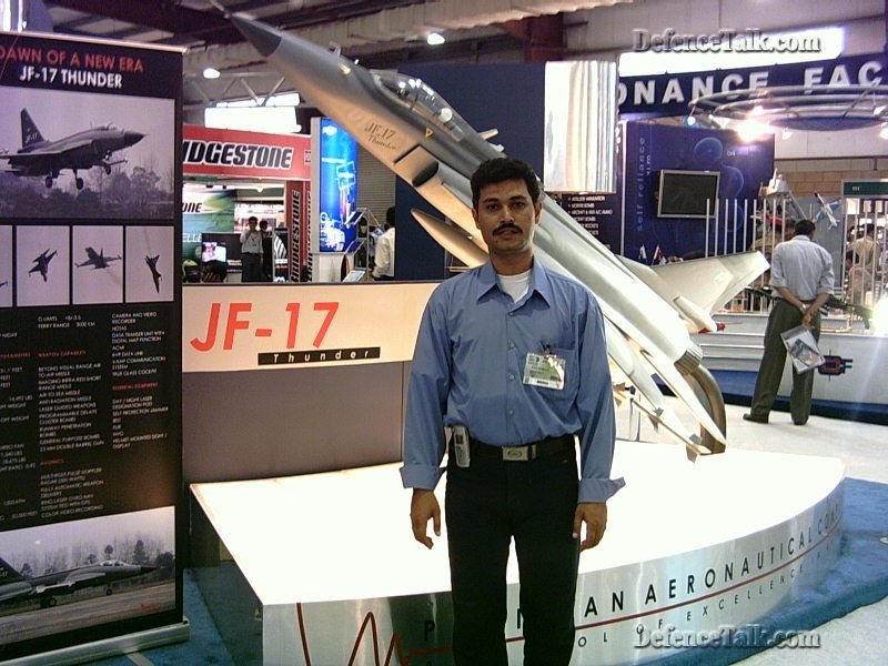 JF-17 model @ IDEAS 2004