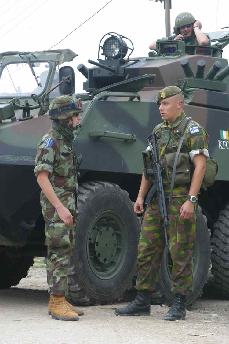 Joint French & Finnish Patrol
