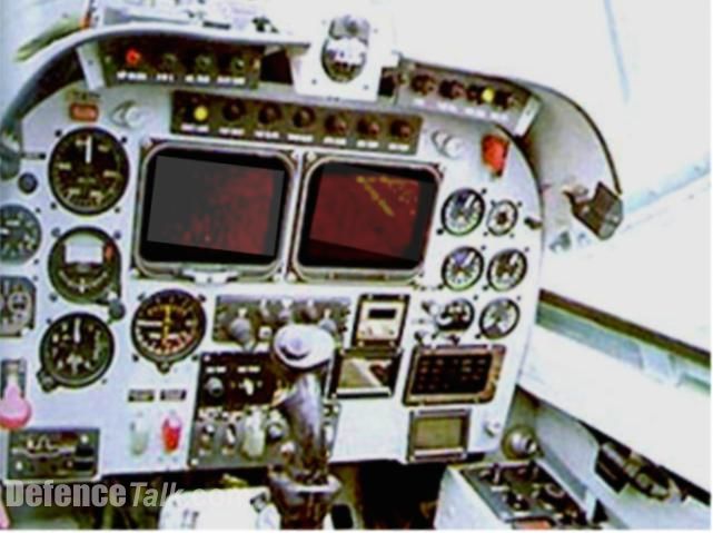 K-8 rear cockpit closeup