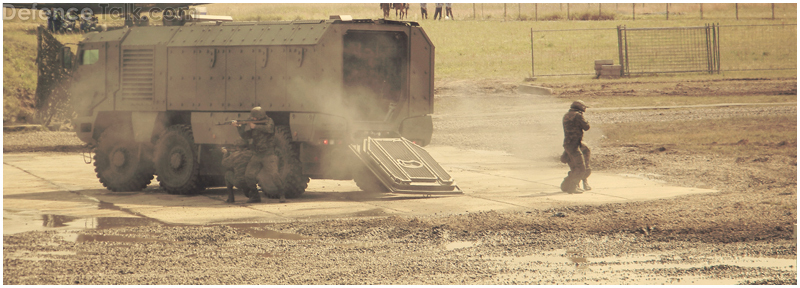 Kamaz Taifun at arms show