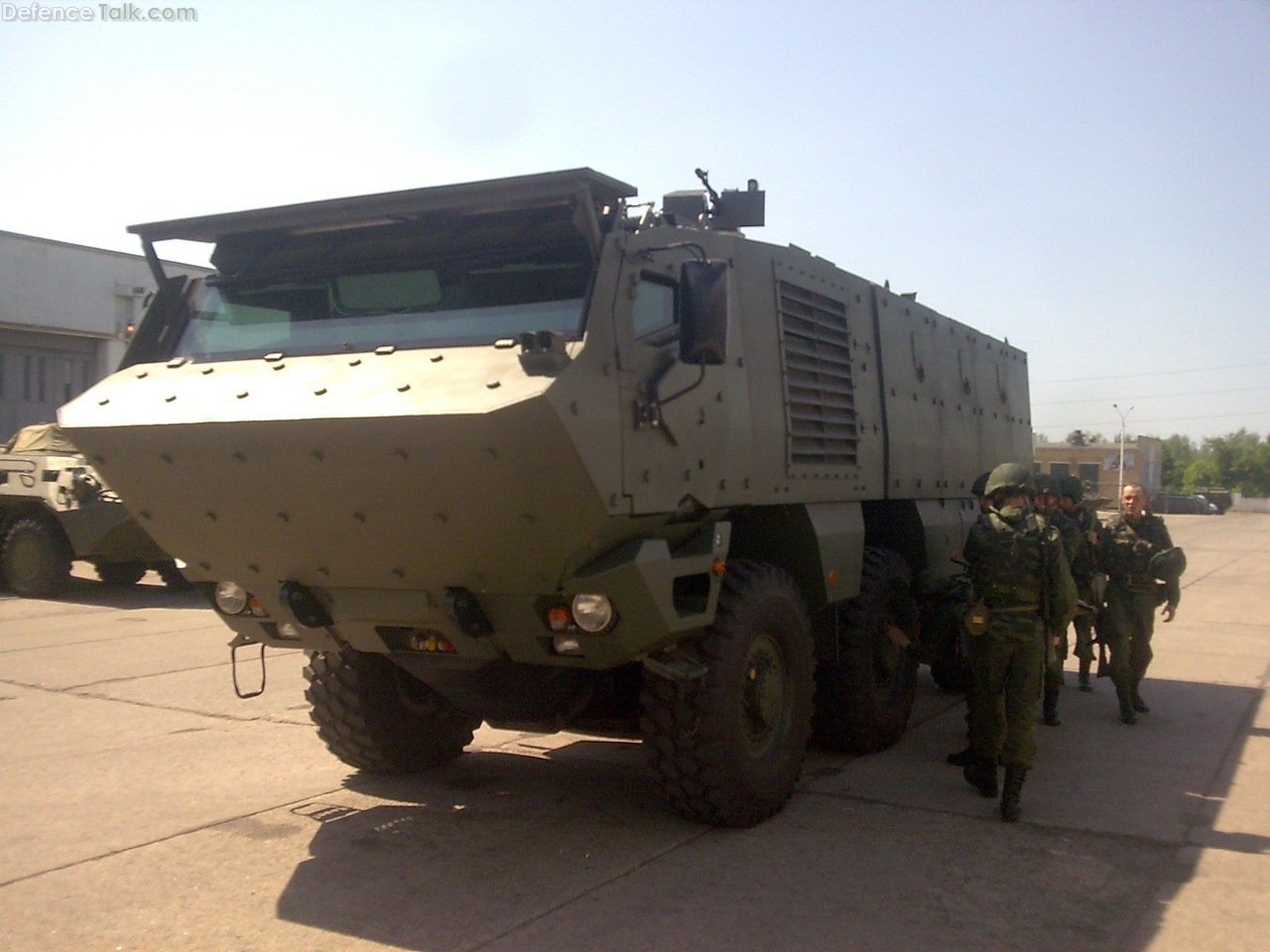 Kamaz Taifun at trials