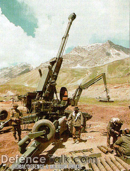 Kargil war 155mm BOFORS FH-77B
