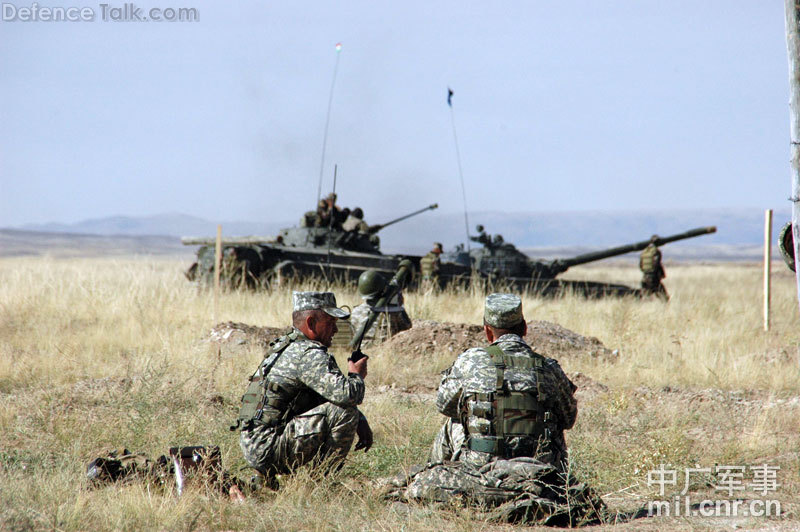 Kazakh Troops