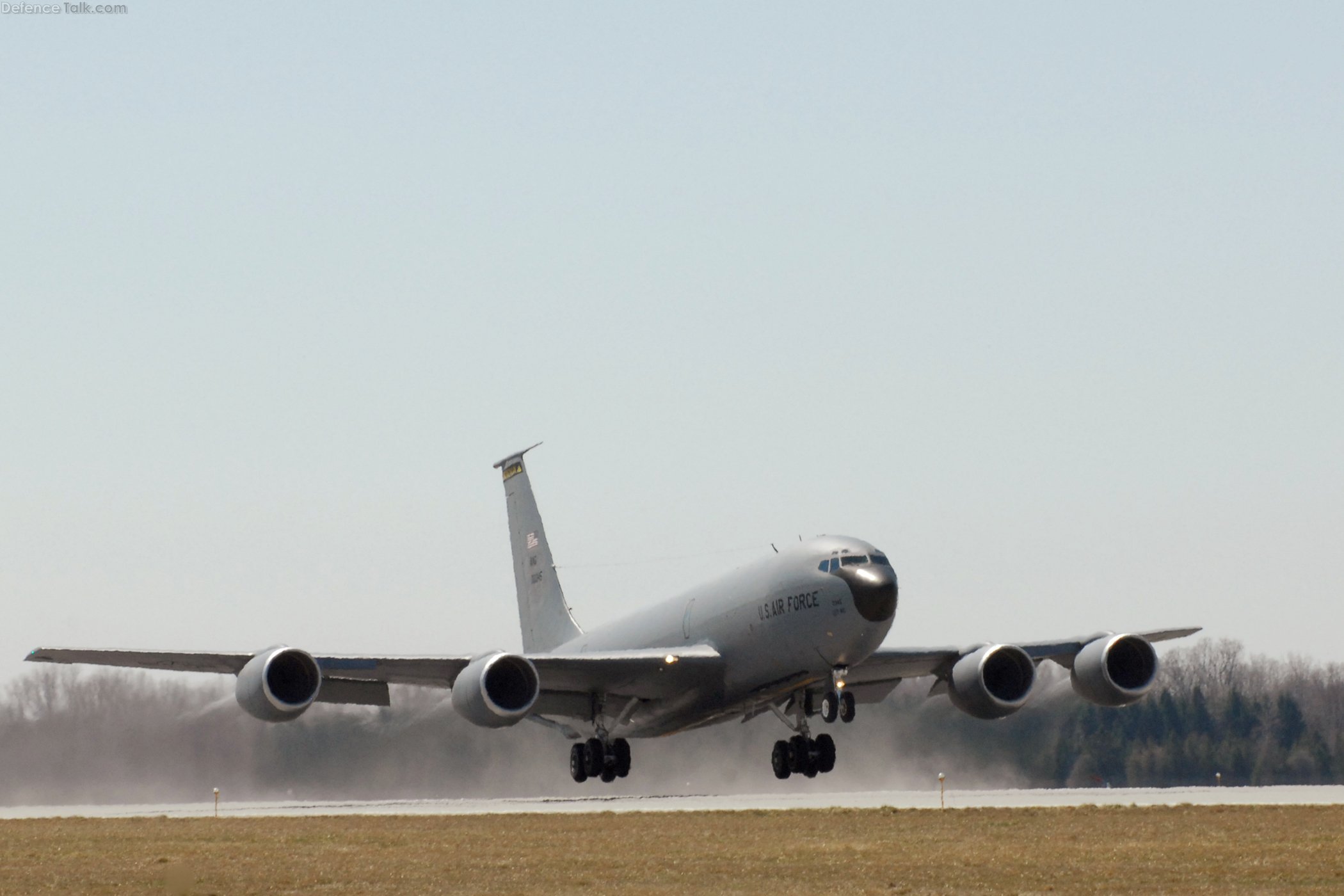 KC-135 Stratotanker takes off