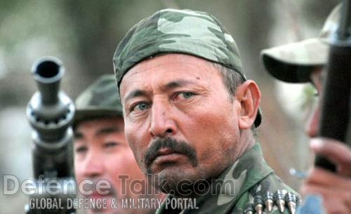 Kirghiz village guard