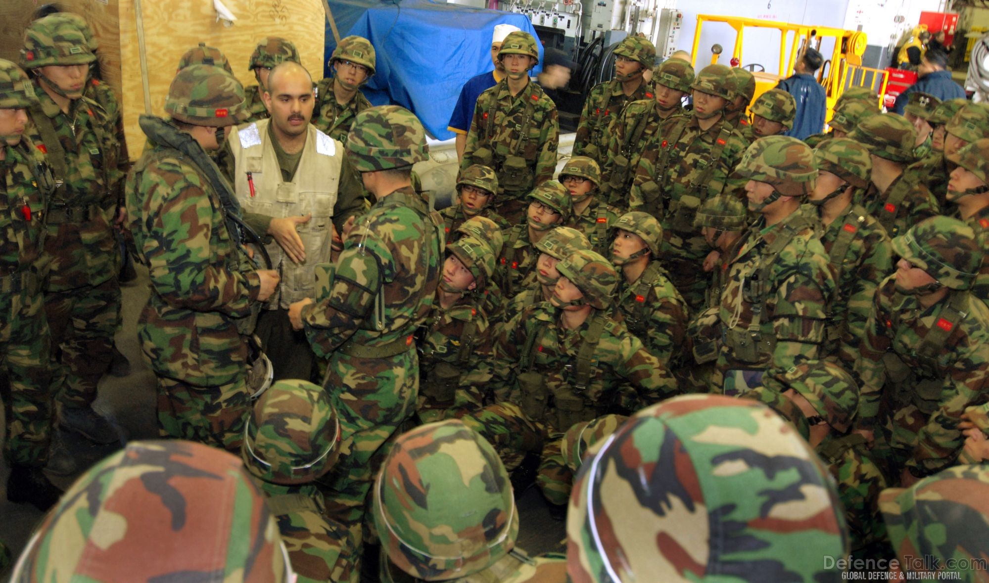 Korean marines - S. Korea, US Military Exercise