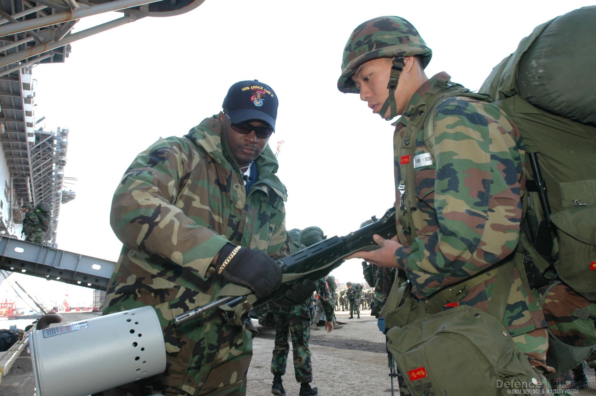 Korean marines - S. Korea, US Military Exercise