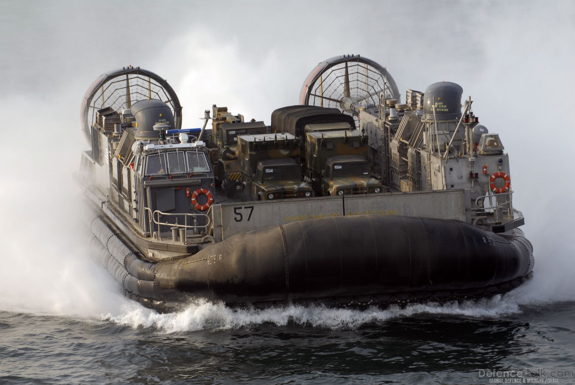 Landing craft air cushion (LCAC) - S. Korea, US Military Exercise