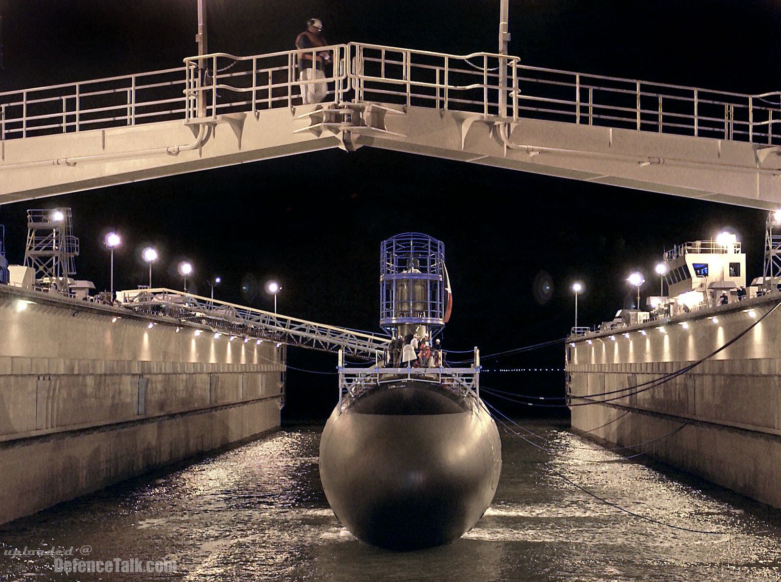 Launch of Texas (SSN 775) - nuclear-powered submarine - US Navy