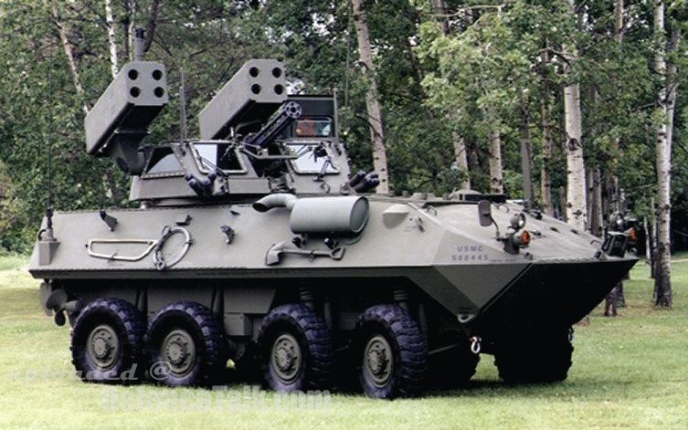 LAV-AD Light Armoured Vehicle Air Defense