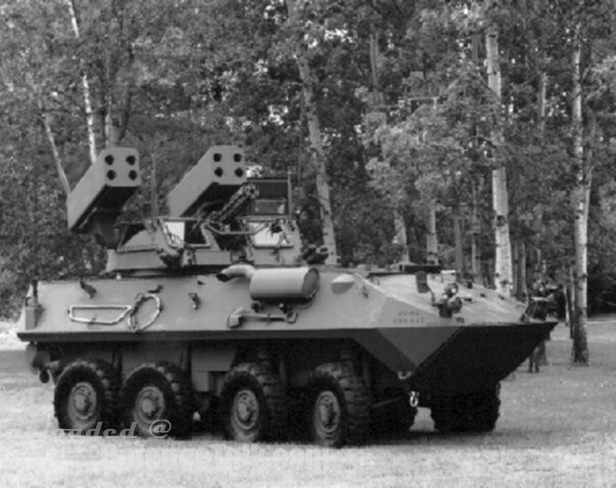 LAV-AD Light Armoured Vehicle Air Defense