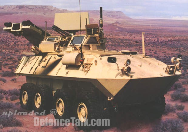 LAV-AD Light Armoured Vehicle Air Defense