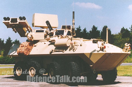 LAV-AD Light Armoured Vehicle Air Defense