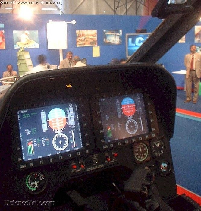 LCH Cockpit at Aero India 2003