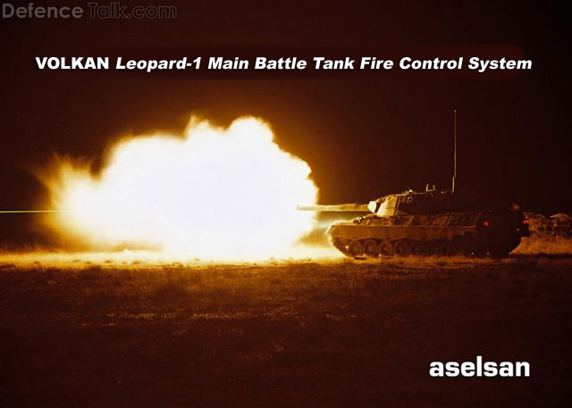 Leopard 1T Firing