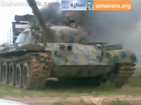 Libyan Army T-62