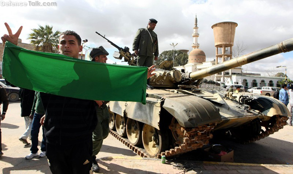 Libyan Army T-72 Tank