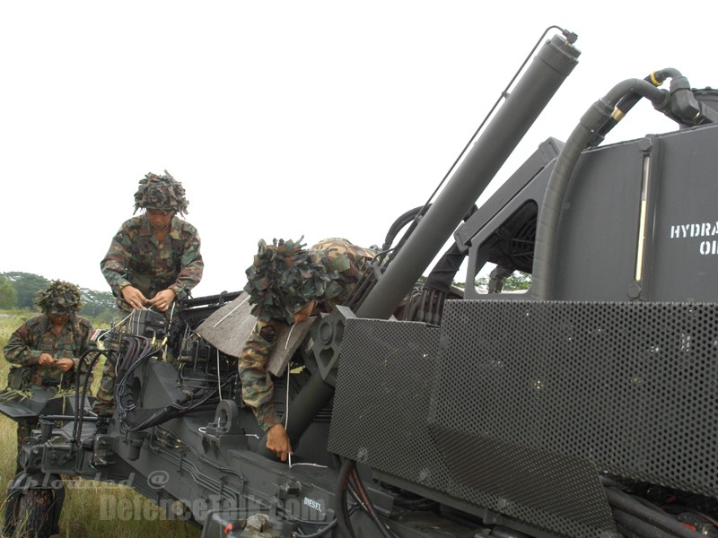 Light Weight Howitzer Pegasus, Singapore