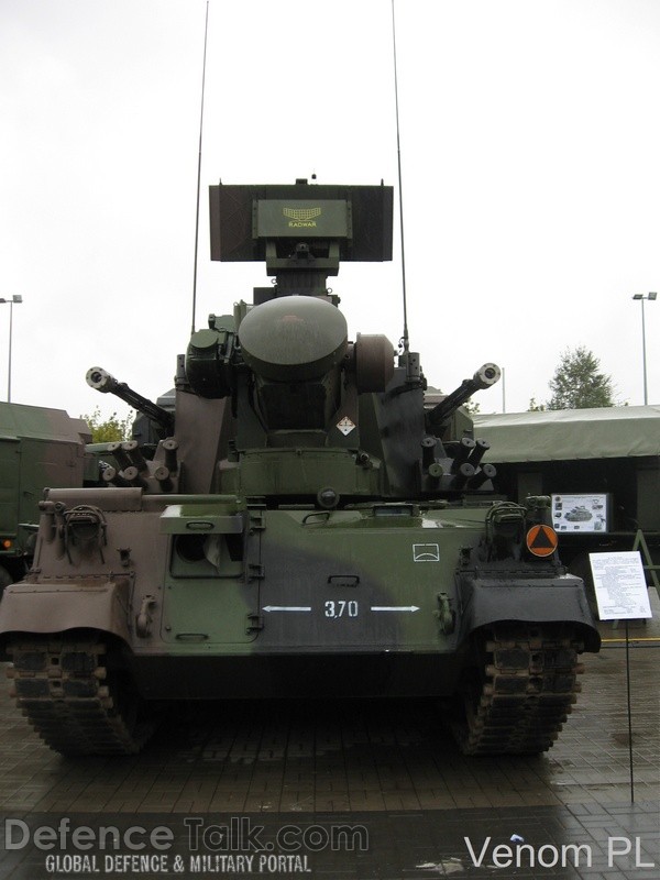 Loara anti-aircraft self-propelled gun system, MSPO 2007