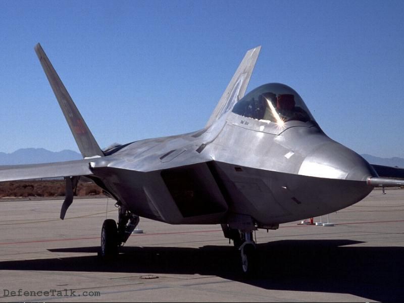 Lockheed Martin F-22 Raptor.