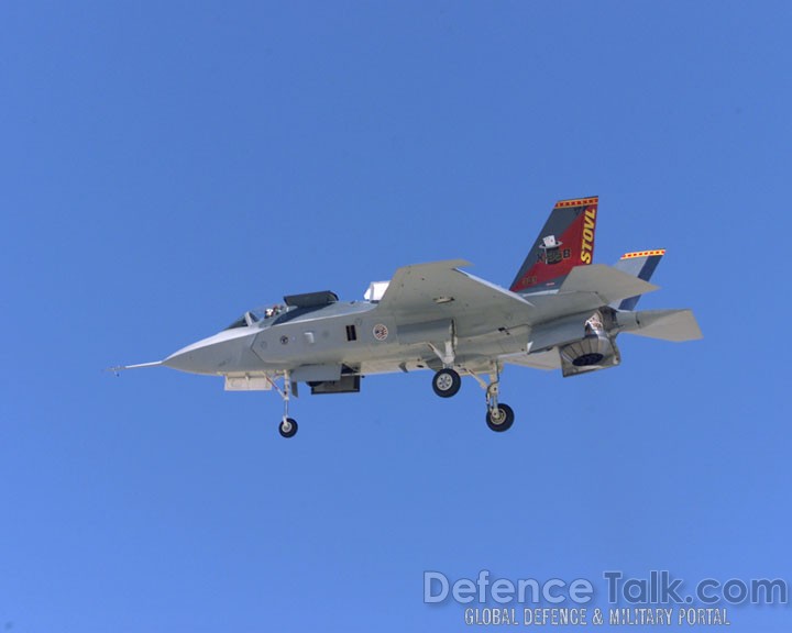 Lockheed Martin X-35B STOVL Prototype Flight Test