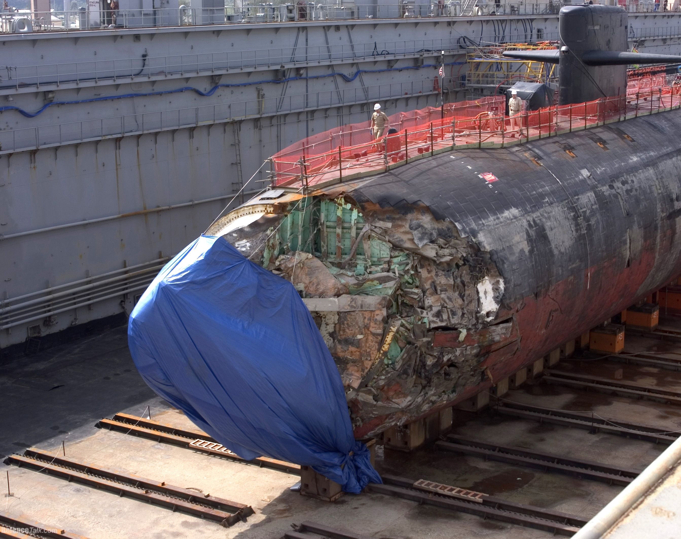 Los Angeles-class fast-attack submarine USS San Francisco (SSN 711)