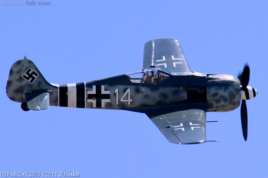 Luftwaffe FW 190 Wurger Fighter Aircraft