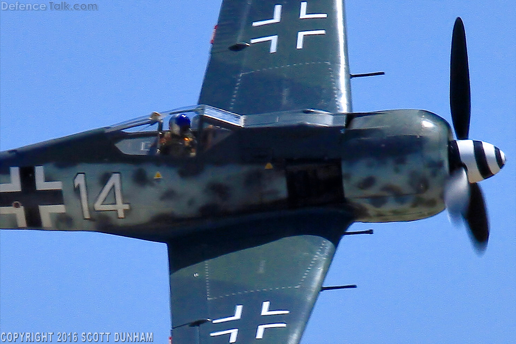 Luftwaffe FW 190 Wurger Fighter Aircraft