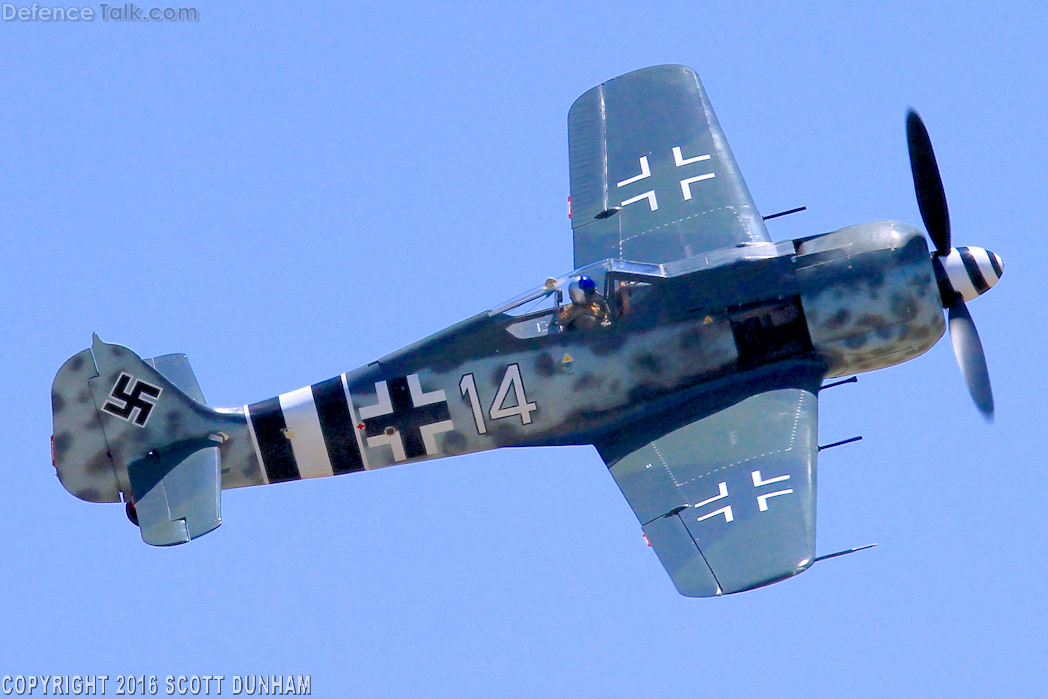 Luftwaffe FW 190 Wurger Fighter Aircraft