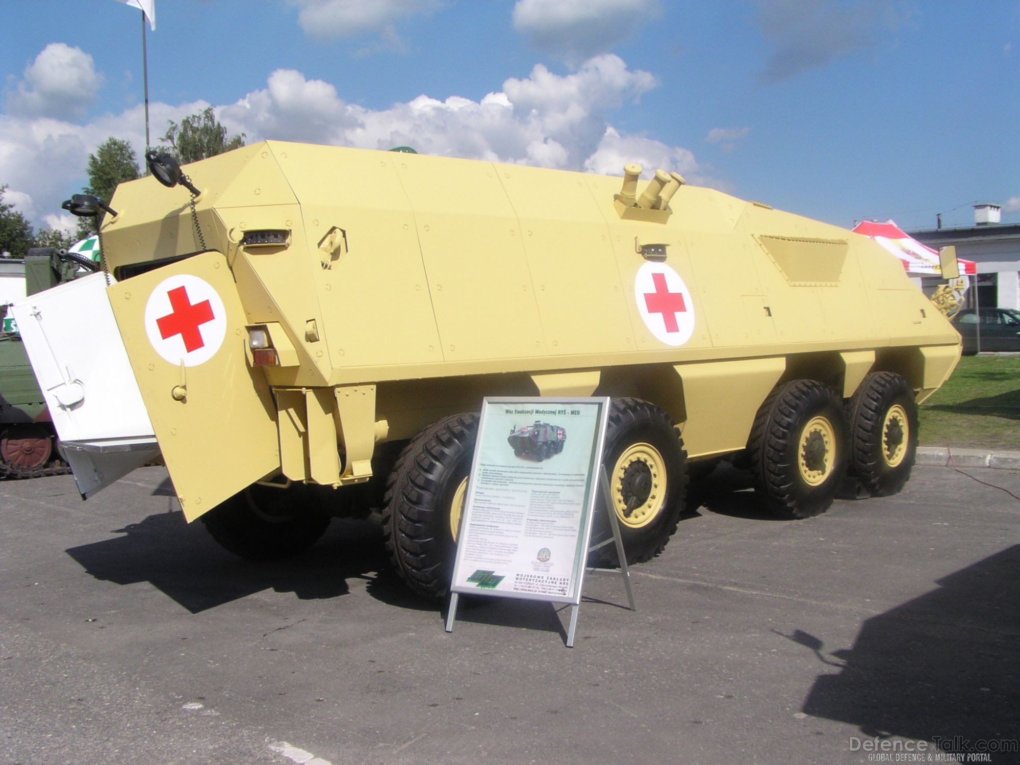 Lynx-Med - medevac vehicle, Polish Army