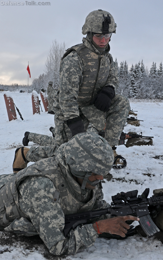 M-4 carbine rifle training