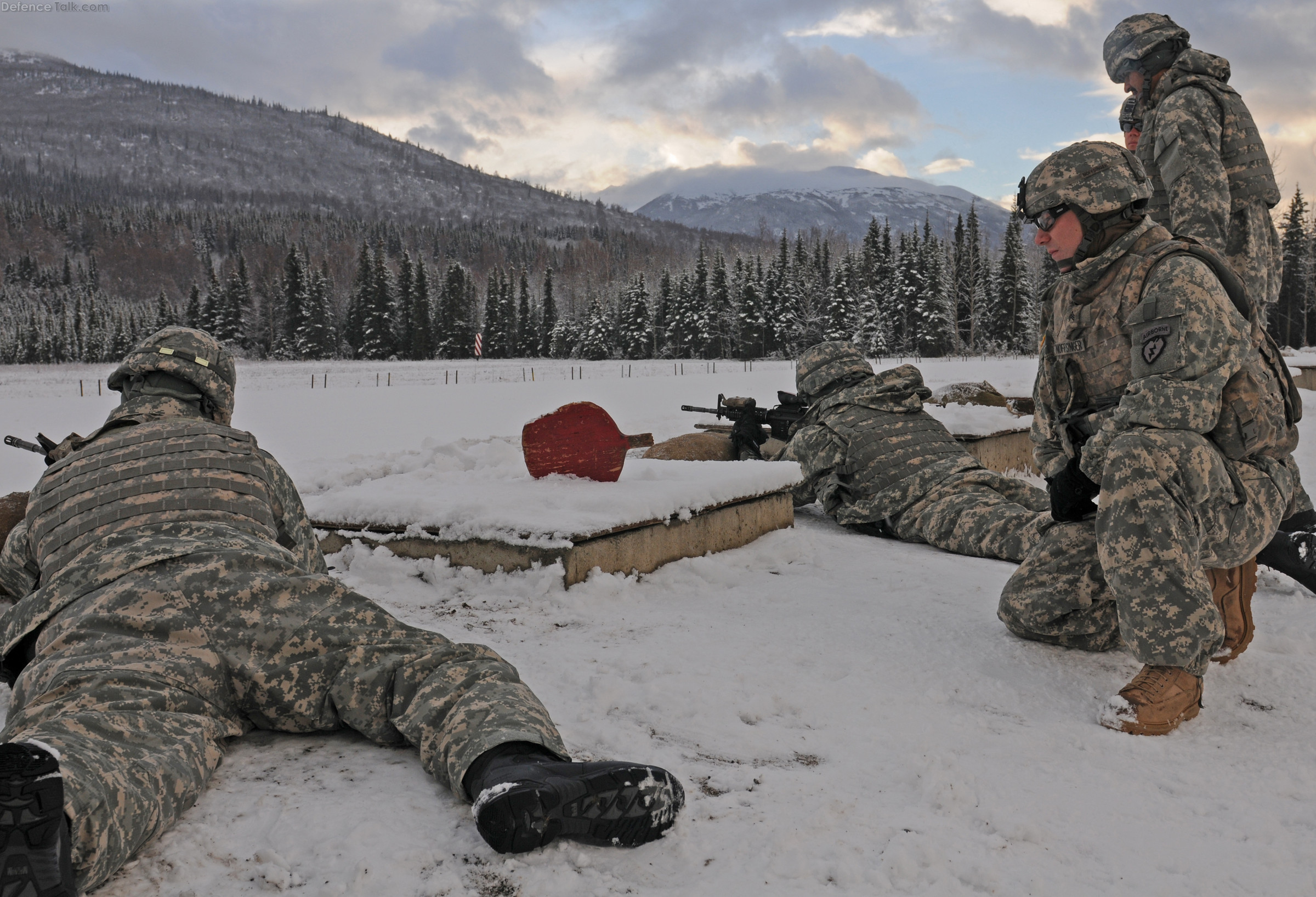 M-4 carbine rifle training