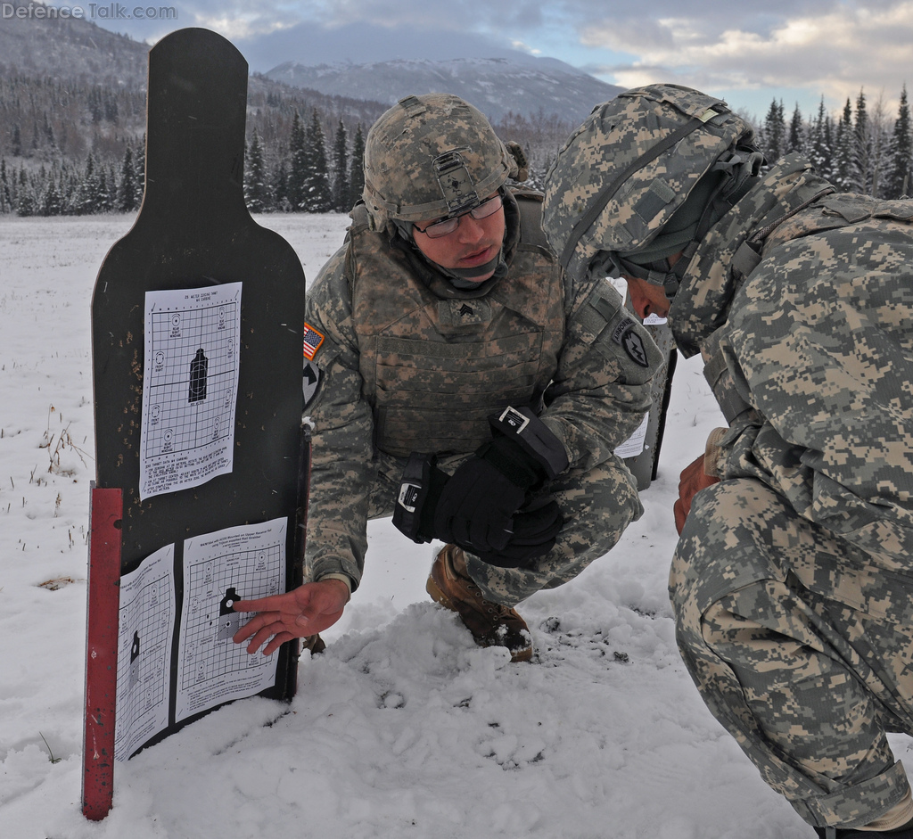 M-4 carbine rifle training