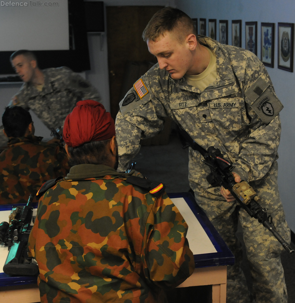 M-4 carbine Weapons Familiarization