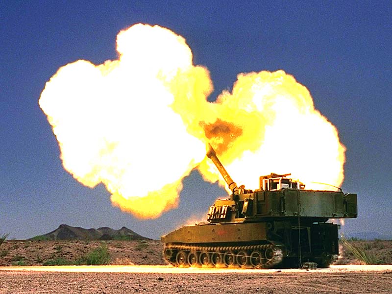 M109A6 Paladin Self Propelled Howitzer