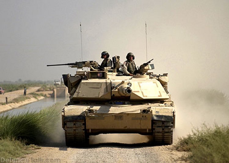 M1A1 Abrams on Recon Mission