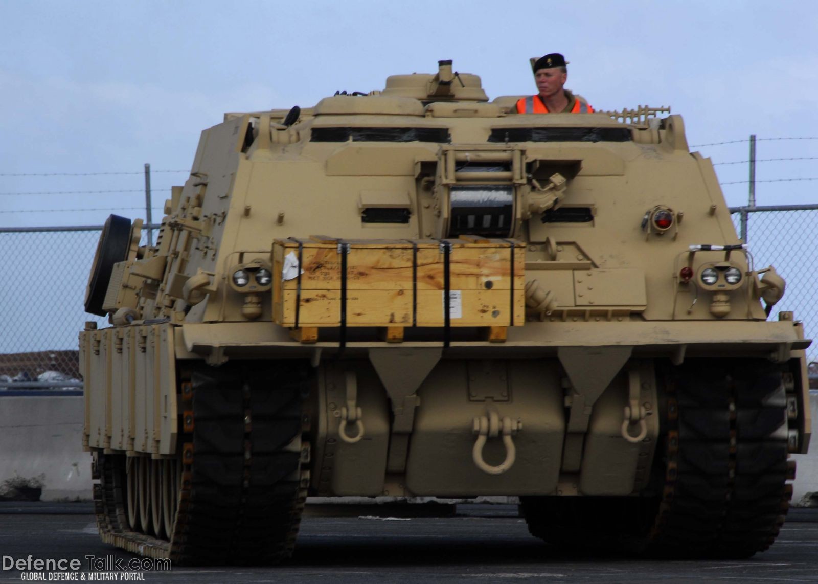 M1A1 Abrams Tank Arrival - Australian Army