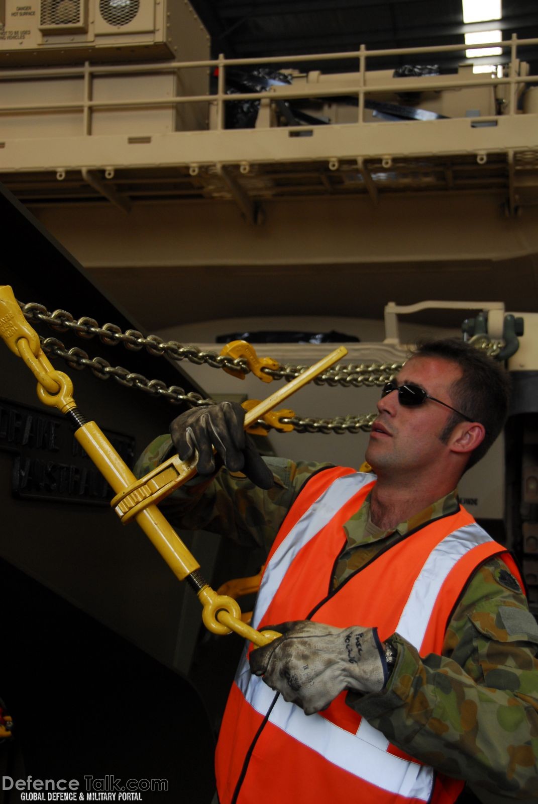 M1A1 Abrams Tank Arrival - Australian Army