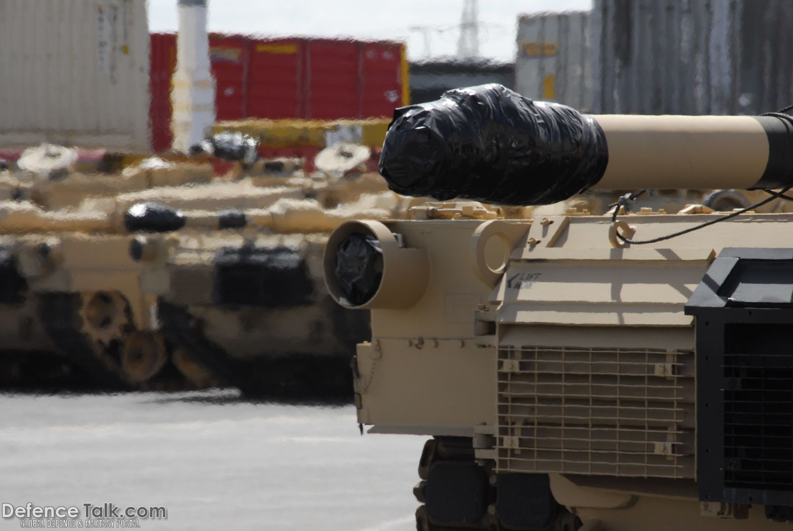 M1A1 Abrams Tank Arrival - Australian Army