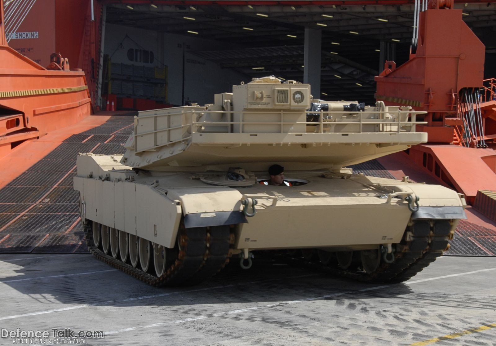 M1A1 Abrams Tank Arrival - Australian Army