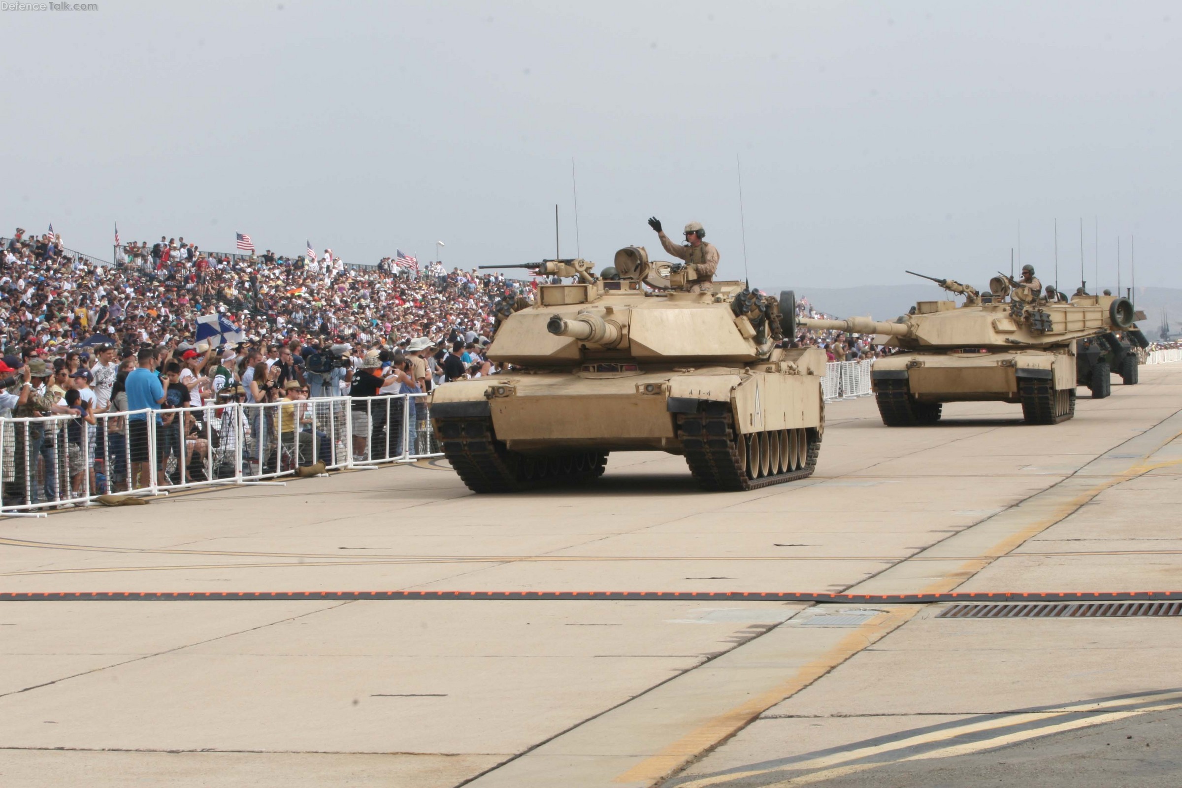 M1A1 Tanks at Miramar 2010 air show