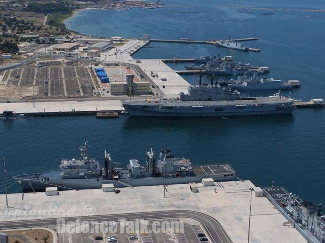 Main Italian Naval Base in Taranto
