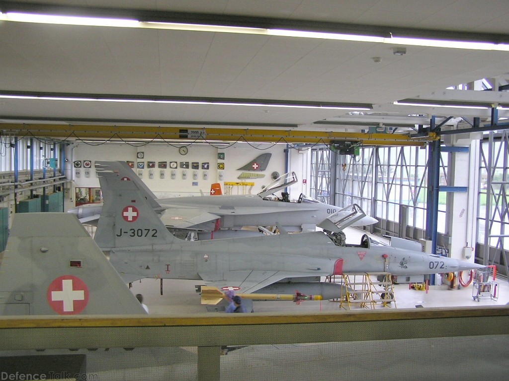 Maintenance hall Meiringen AFB