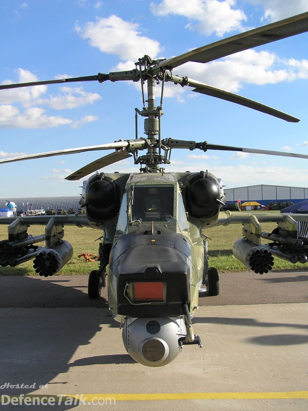 MAKS 2005 Air Show - Ka-50 Black Shark Attack Helicopter