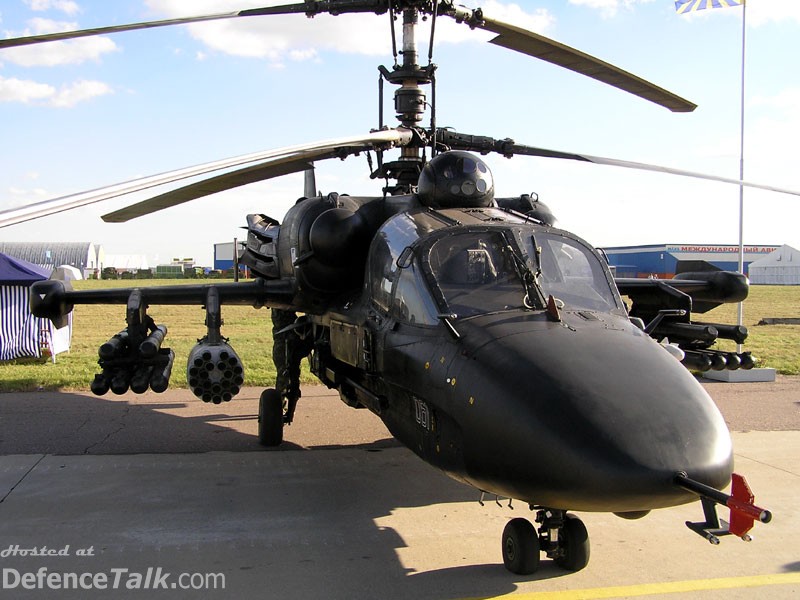 MAKS 2005 Air Show - Ka-52 "Alligator" Attack Helicopter