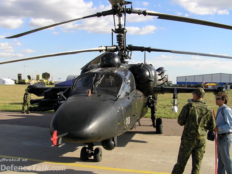 MAKS 2005 Air Show - Ka-52 "Alligator" Attack Helicopter