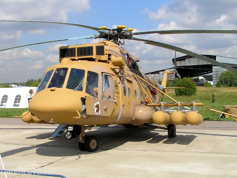 MAKS 2005 Air Show - MI-17 multi-role Military Helicopter