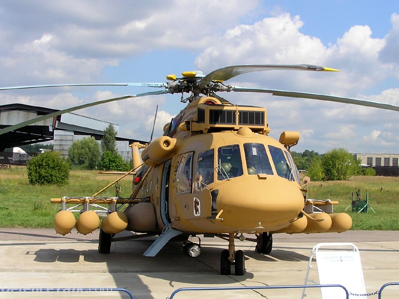 MAKS 2005 Air Show - MI-17 multi-role Military Helicopter